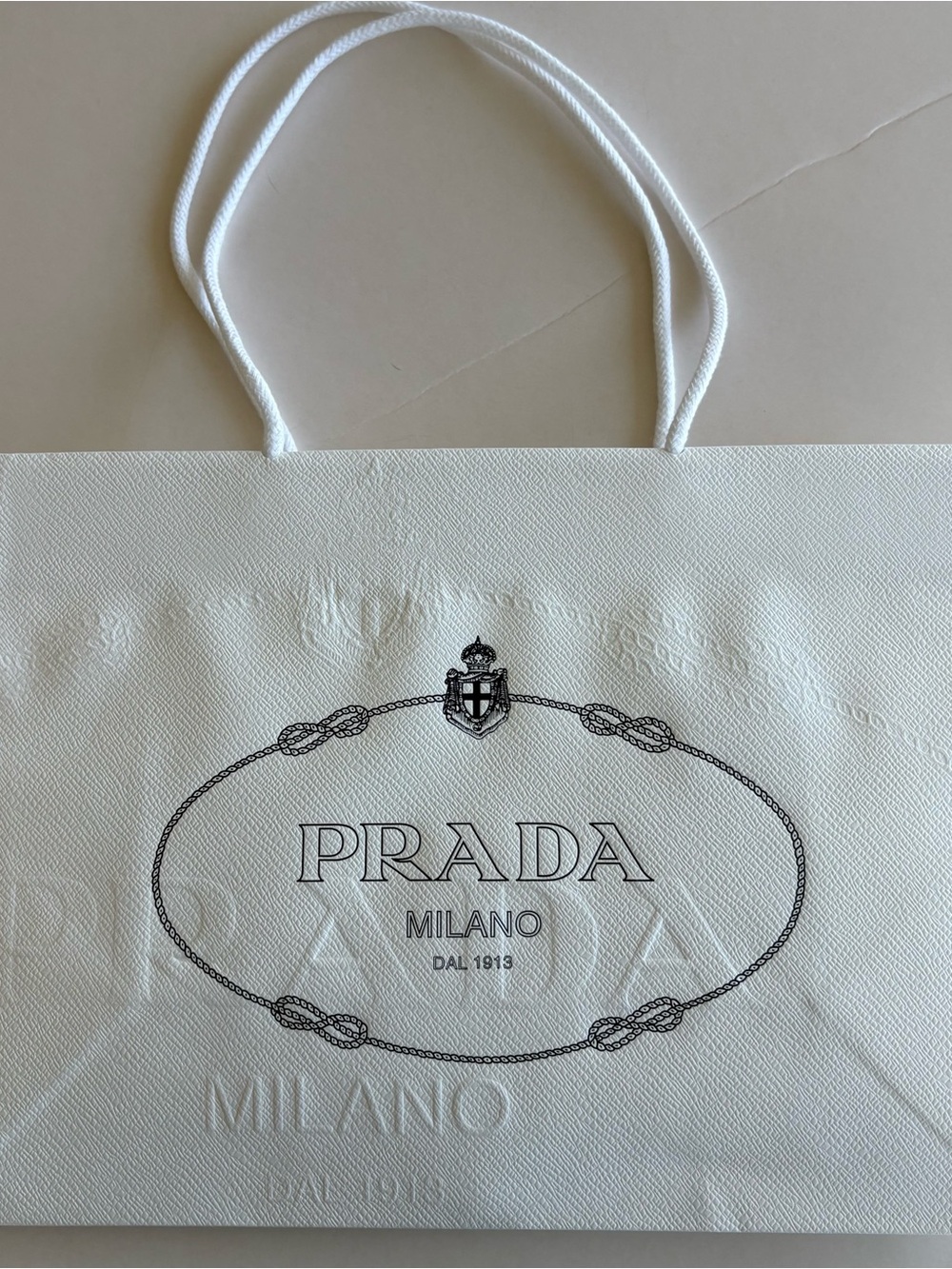 Prada Medium Gift Shopping Bag